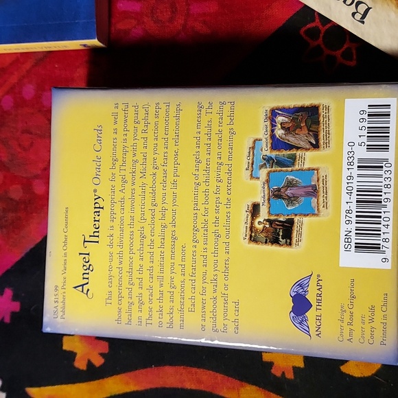 Doreen Virtue Angel Therapy Oracle Cards in Original Box 2008 Like New - Picture 5 of 9